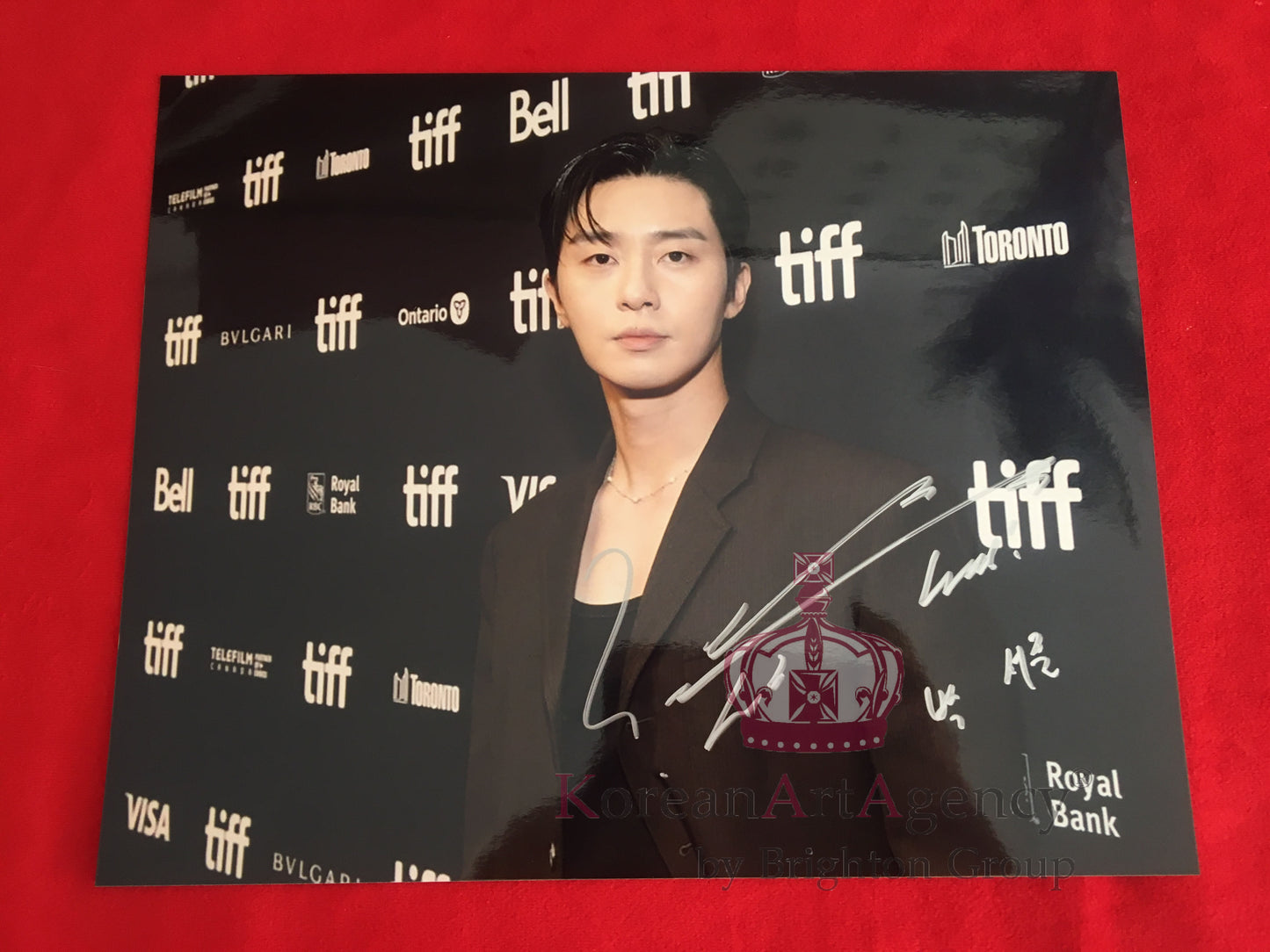 Park Seo Joon Toronto International Film Festival Concrete Utopia 10inches Autograph