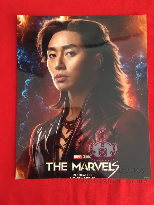 Park Seo Joon 7inches The Marvels 7inches Autograph