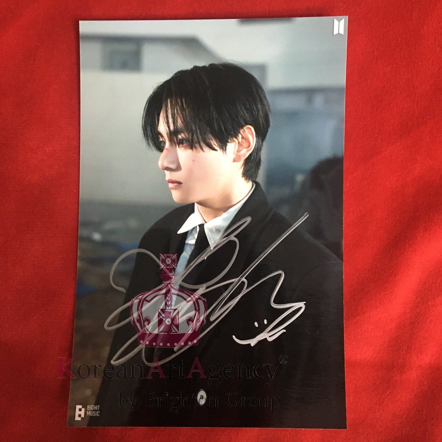 BTS V Kim Taehyung Love Wins All 6inches Autograph