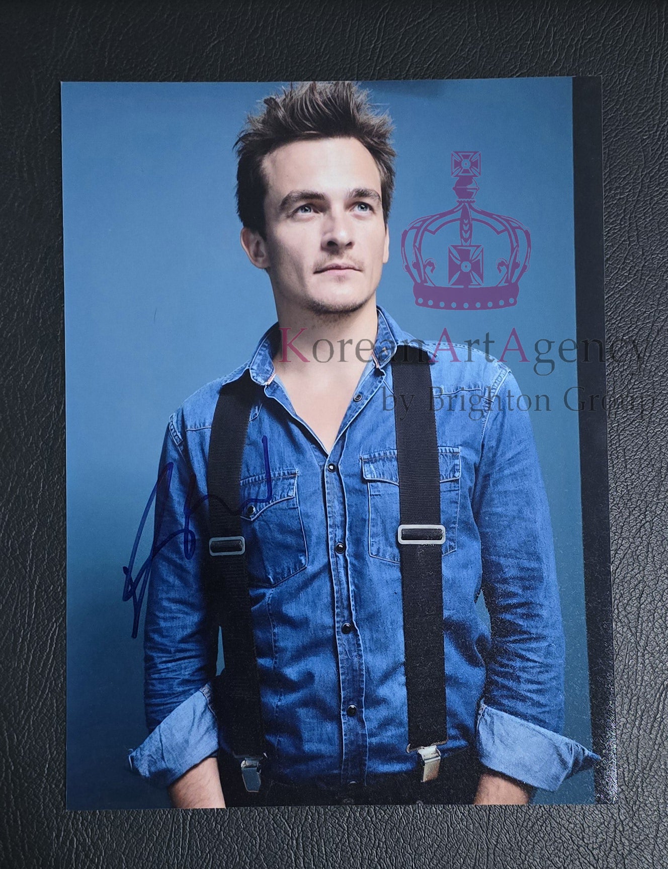 Rupert Friend 10inches Autograph