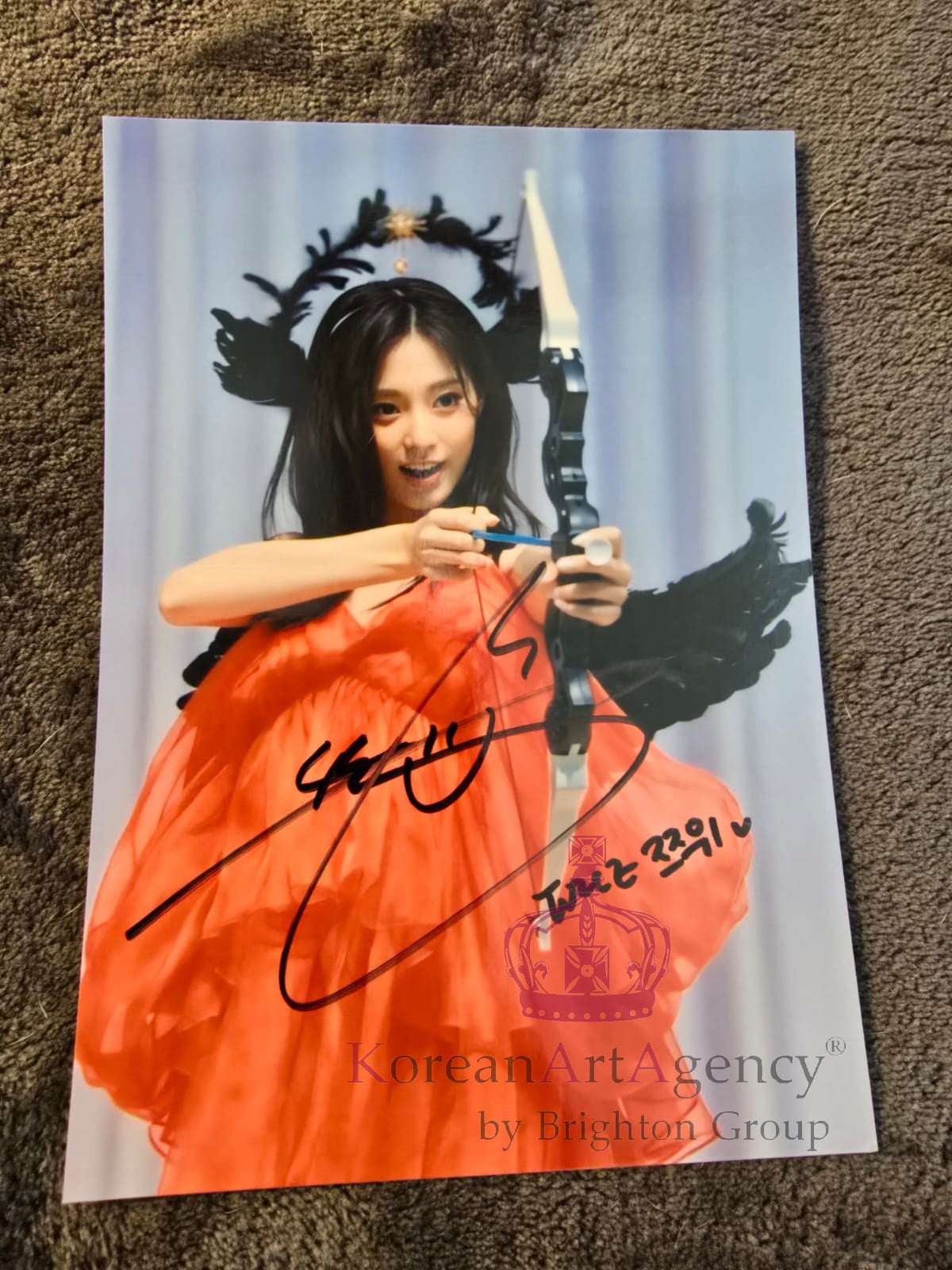 Twice Tzuyu 7 inches Autograph