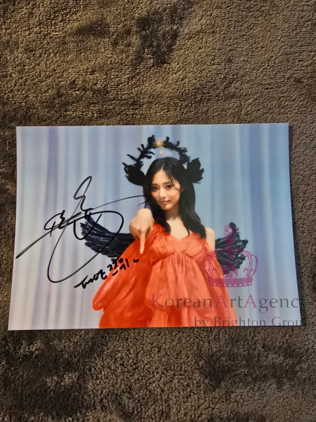 Twice Tzuyu 7 inches Autograph