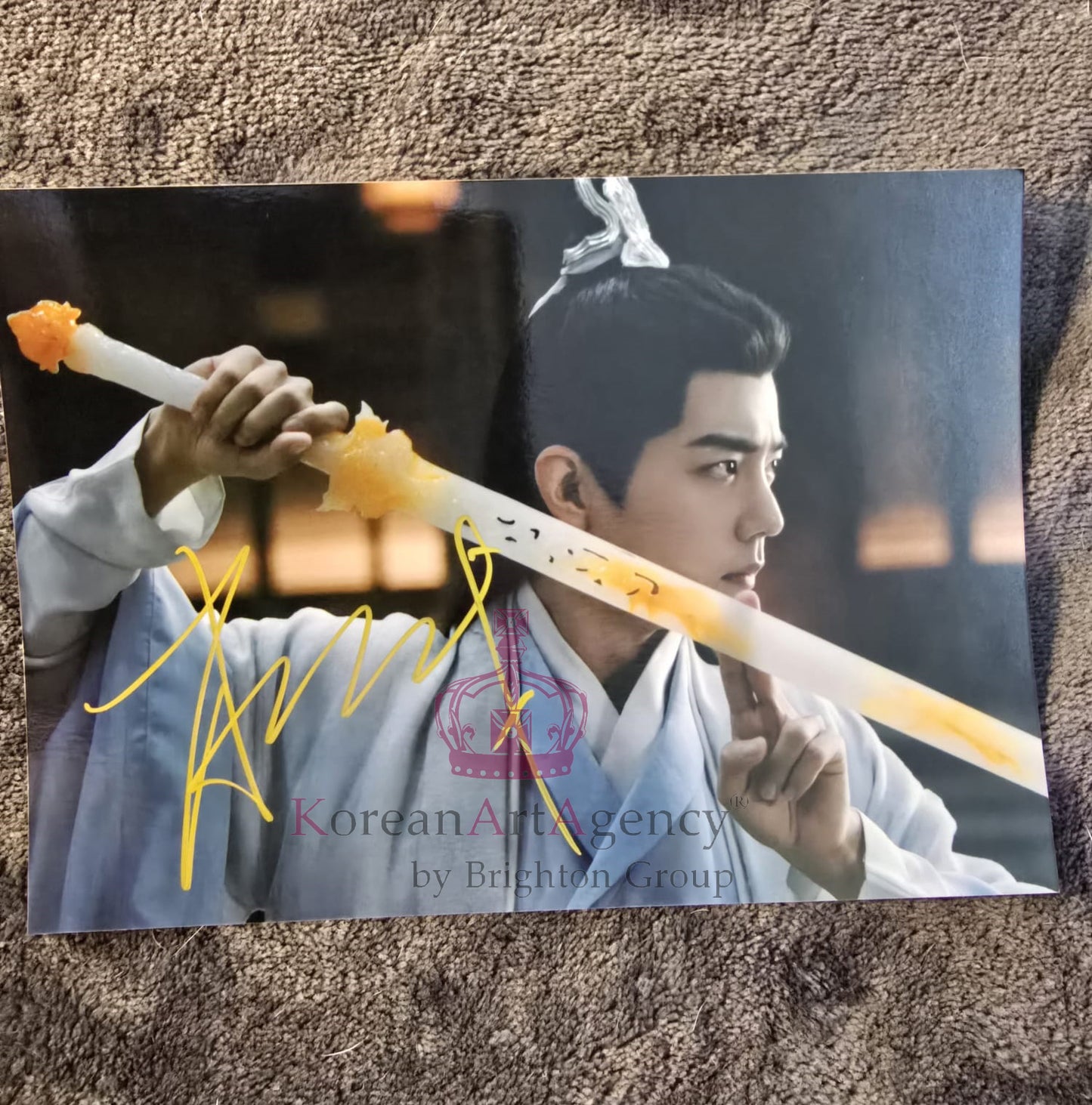 Xiao Zhan The Untamed 7inches Autograph