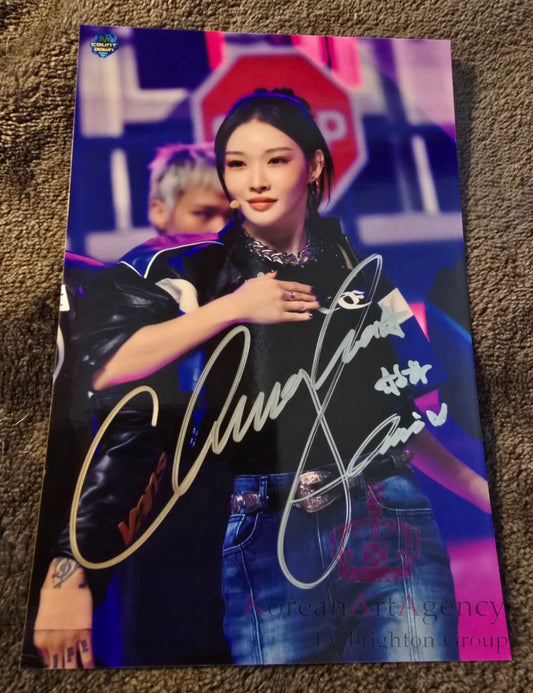 Chungha 6 inches Autograph