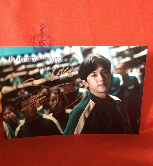 Squid Game Yim Si Wan 6 inches Autograph