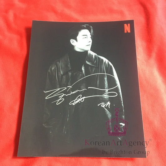 Squid Game Gong Yoo 10 inches Autograph