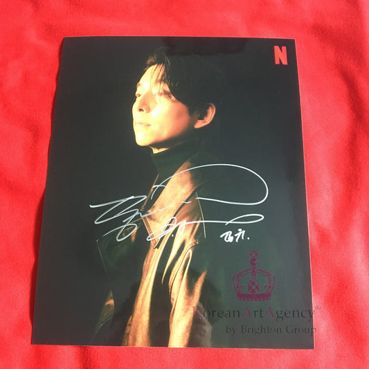 Squid Game Gong Yoo 10 inches Autograph