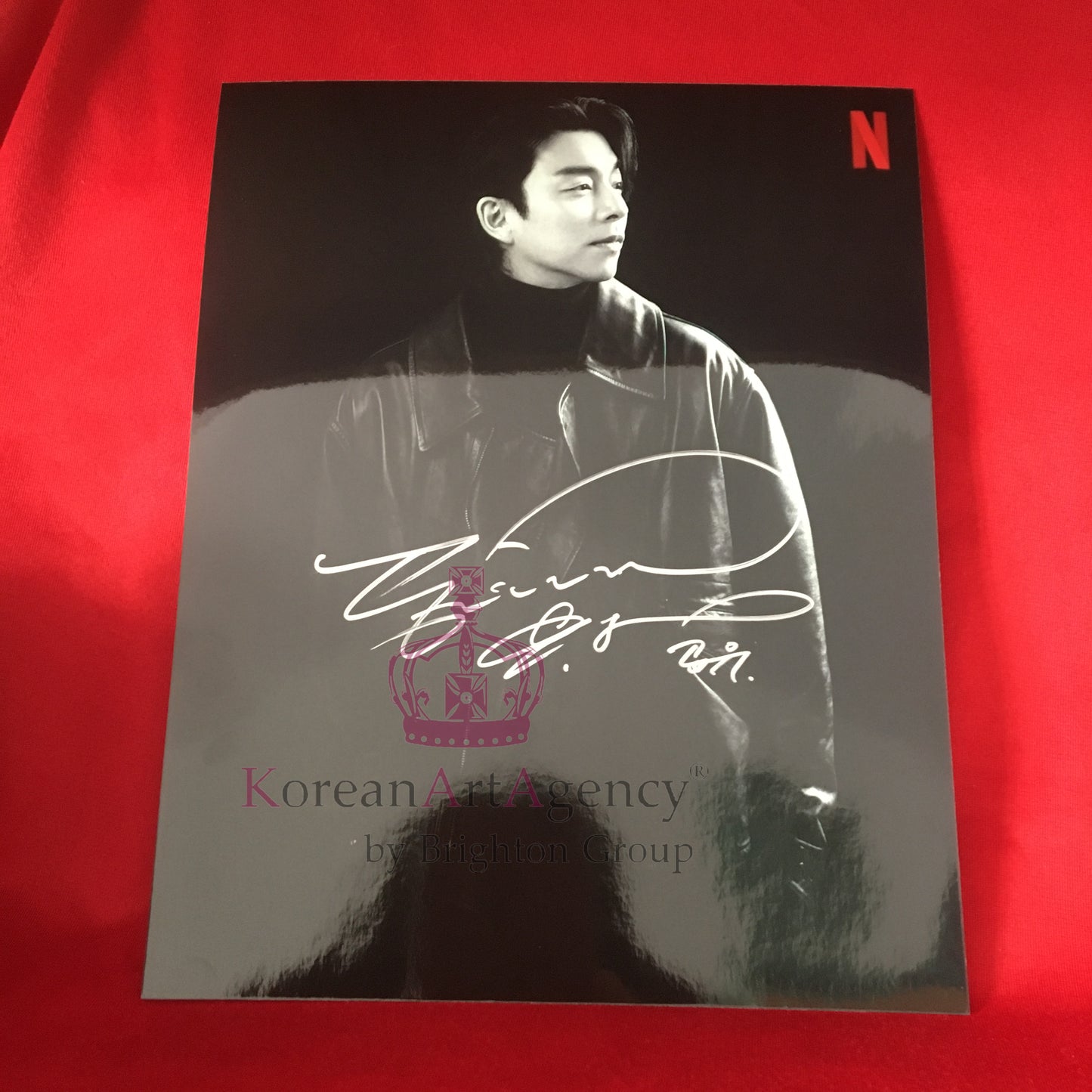 Squid Game Gong Yoo 10 inches Autograph