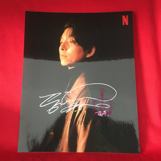 Squid Game Gong Yoo 10 inches Autograph