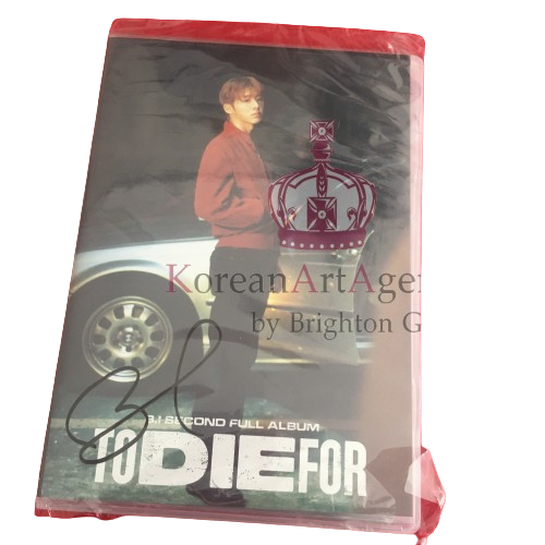 B.I Kim Han Bin TO DIE FOR Dare to love Version Album Autographed