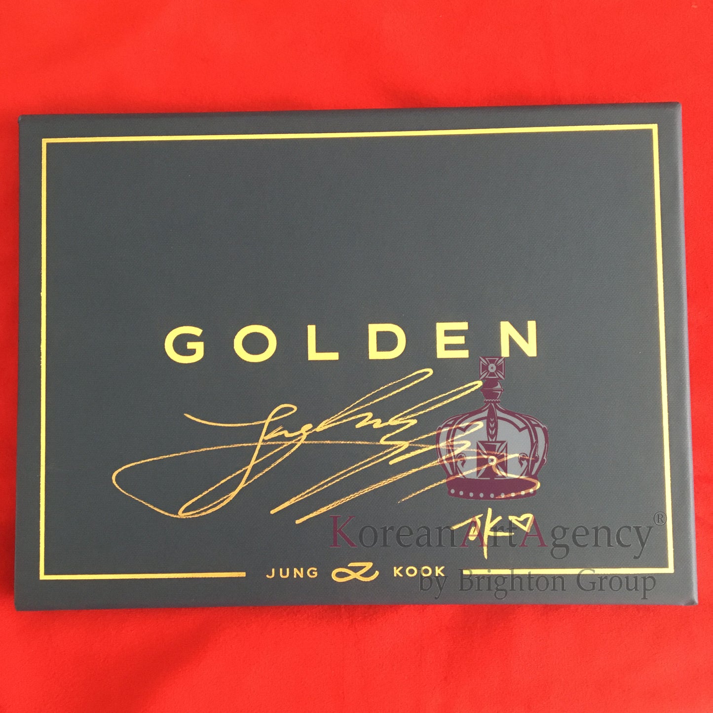 BTS Jungkook Golden Album (Shine Version) Autographed