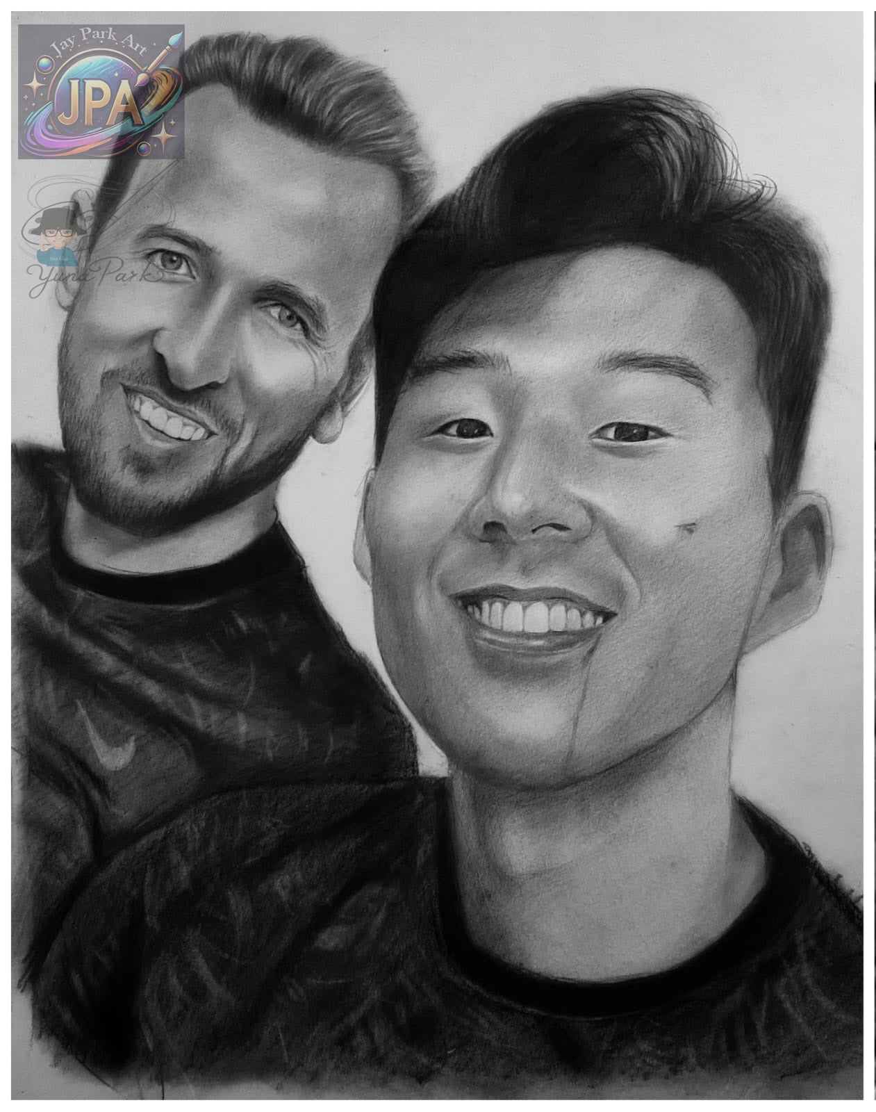 Son Heung Min & Harry Kane (30x20 cm)