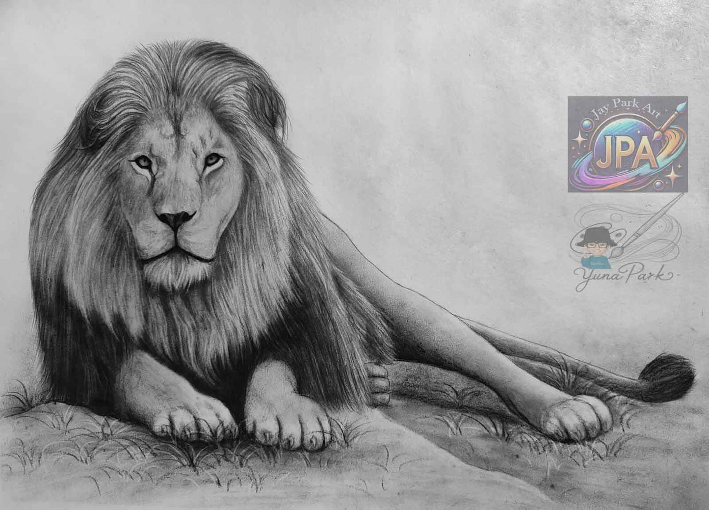 Lion King – Regal Artwork (30x20 cm)