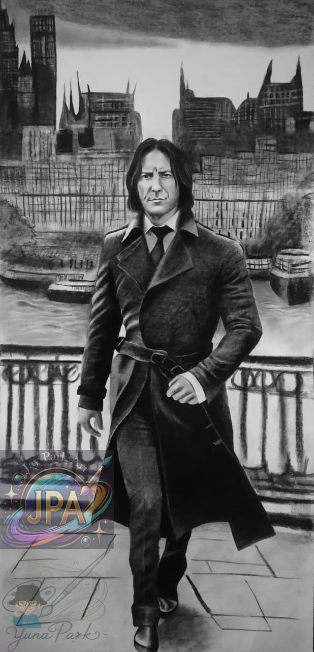 Harry Potter Professor Severus Snape Artwork 30x40 cm