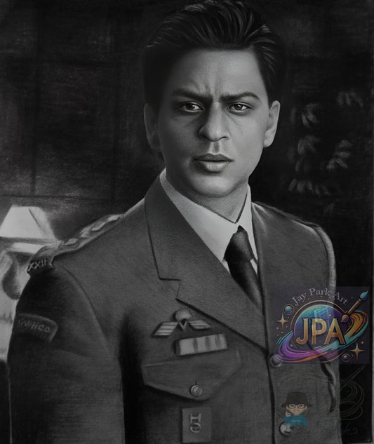 Shah Rukh Khan – The King of Bollywood (28x30 cm)