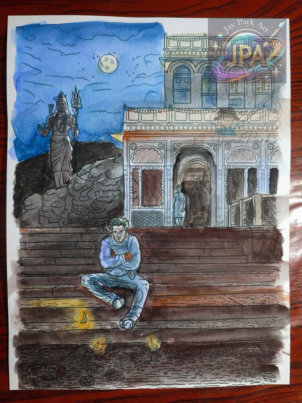 Karan-Saga Artwork – 30x20 cm