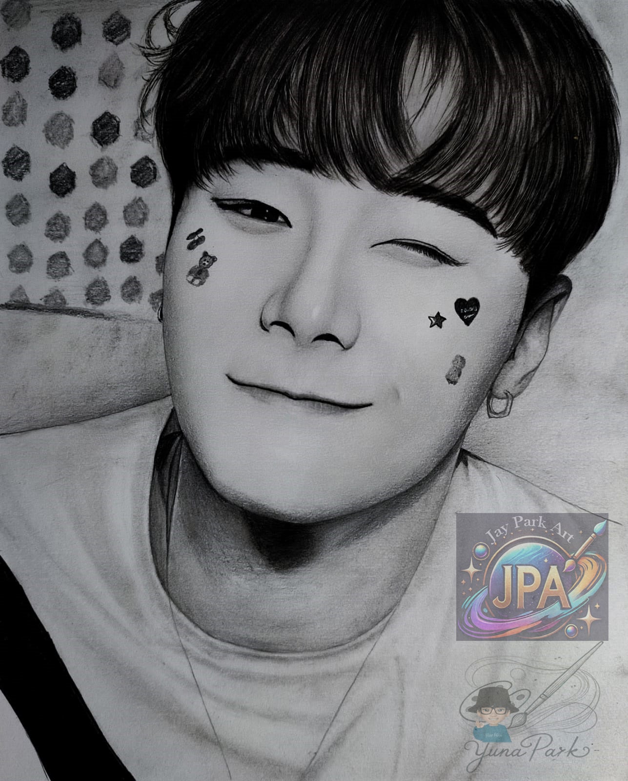 Astro Moon Bin – A Star's Eternal Glow (30x20 cm)