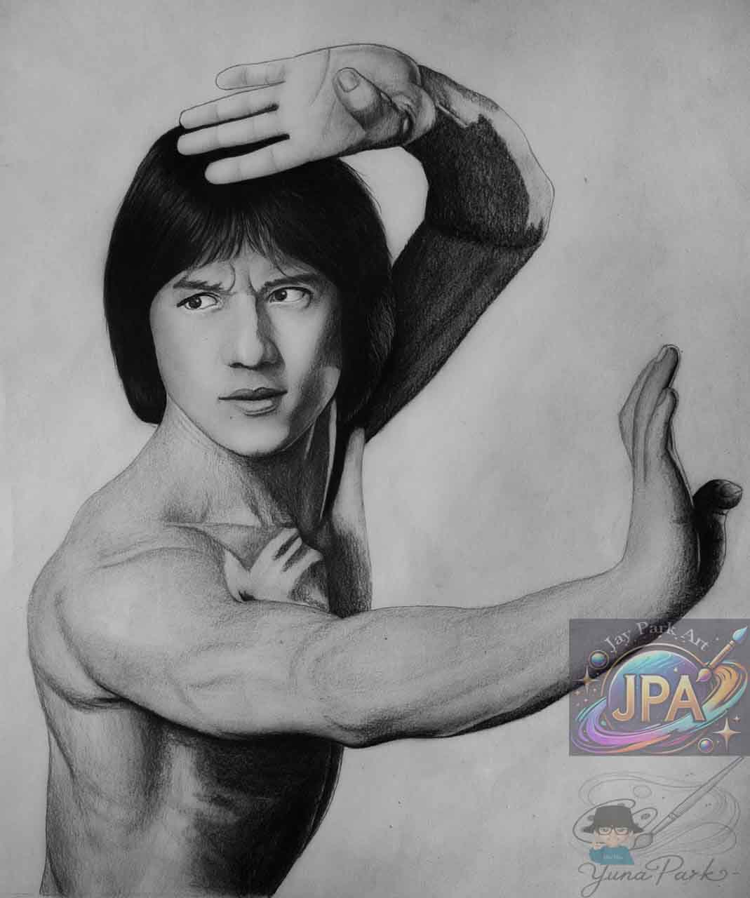 Jackie Chan – Martial Arts Legend (30x20 cm)