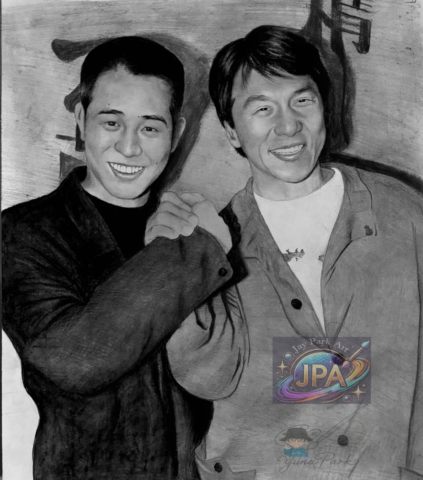 Jackie Chan and Jet Li – Legends of Martial Arts (20x30 cm)