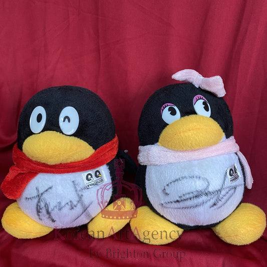 Tencent Penguin Xiao and Yibo Autographed