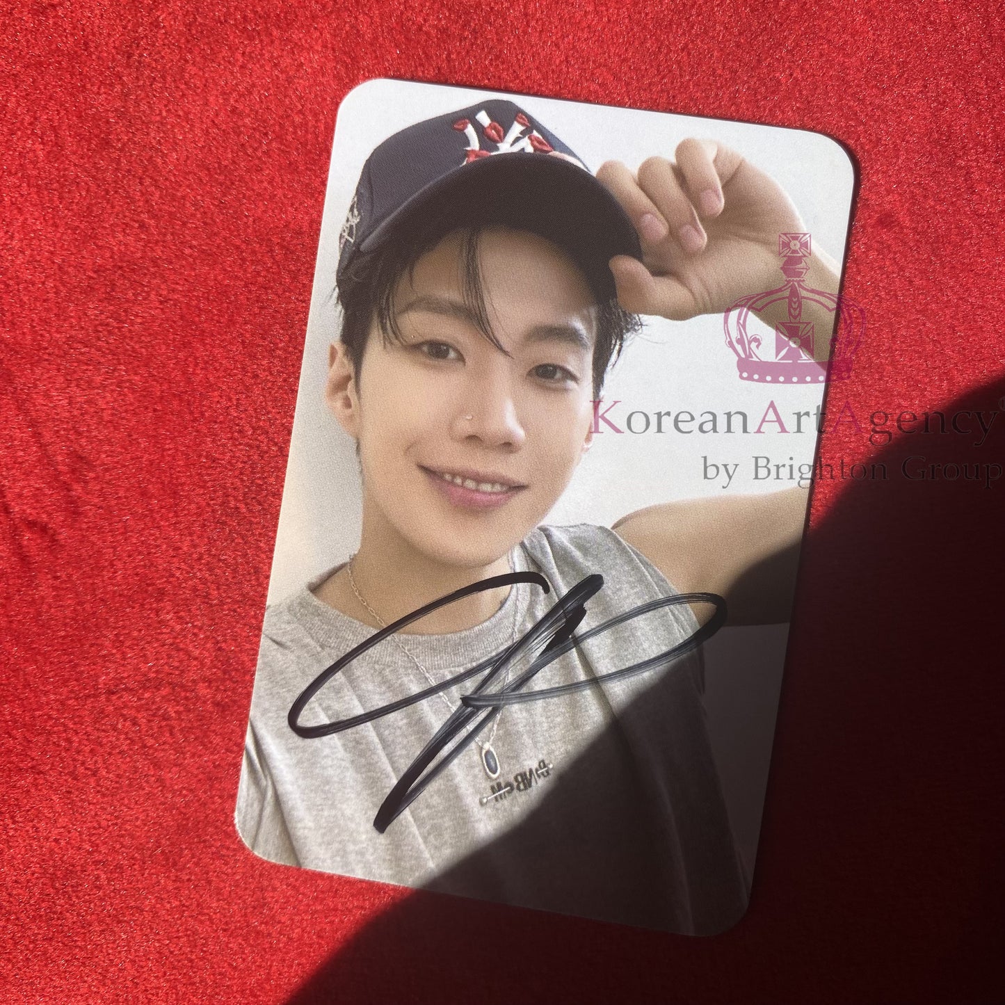 Jay Park THE ONE YOU WANTED Official Photocards SET 2pcs Autographed