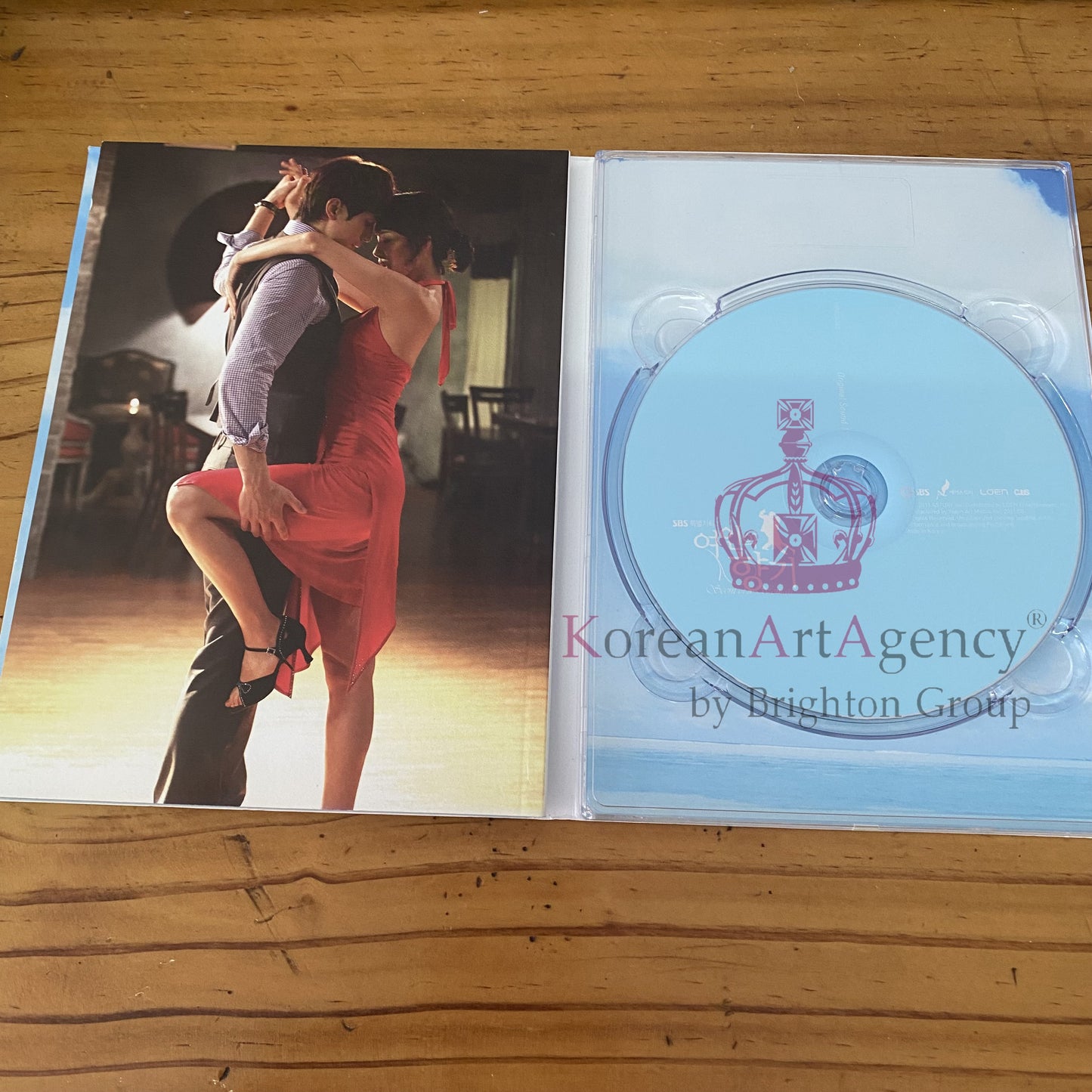 Scent of a Woman OST CD – Autographed by Lee Dong Wook & Kim Sun-A