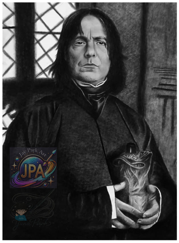 Harry Potter Professor Severus Snape Artwork 30x20 cm