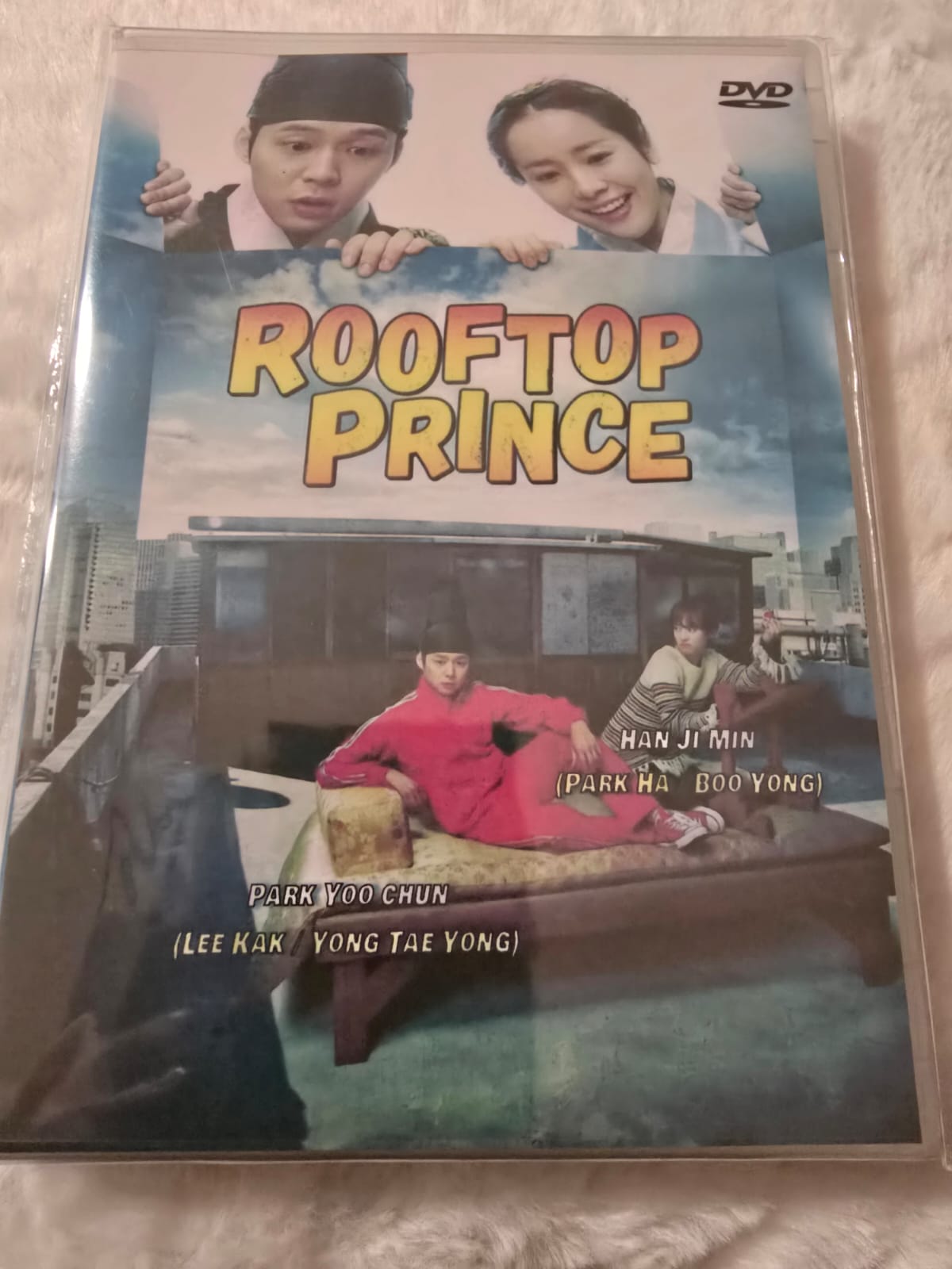 Rooftop Prince English Subtitled DVD Korean Drama Park Yoo Chun Han Ji Min