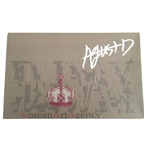 BTS Suga D-Day Brown Version Autographed