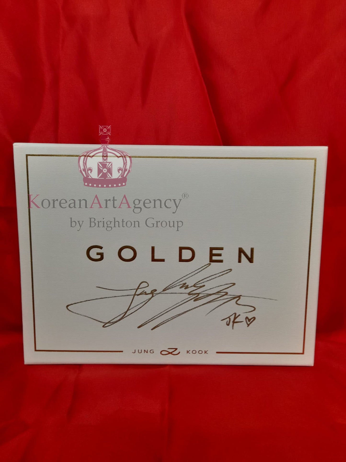 BTS Jungkook Golden Album (Solid Version) Autographed