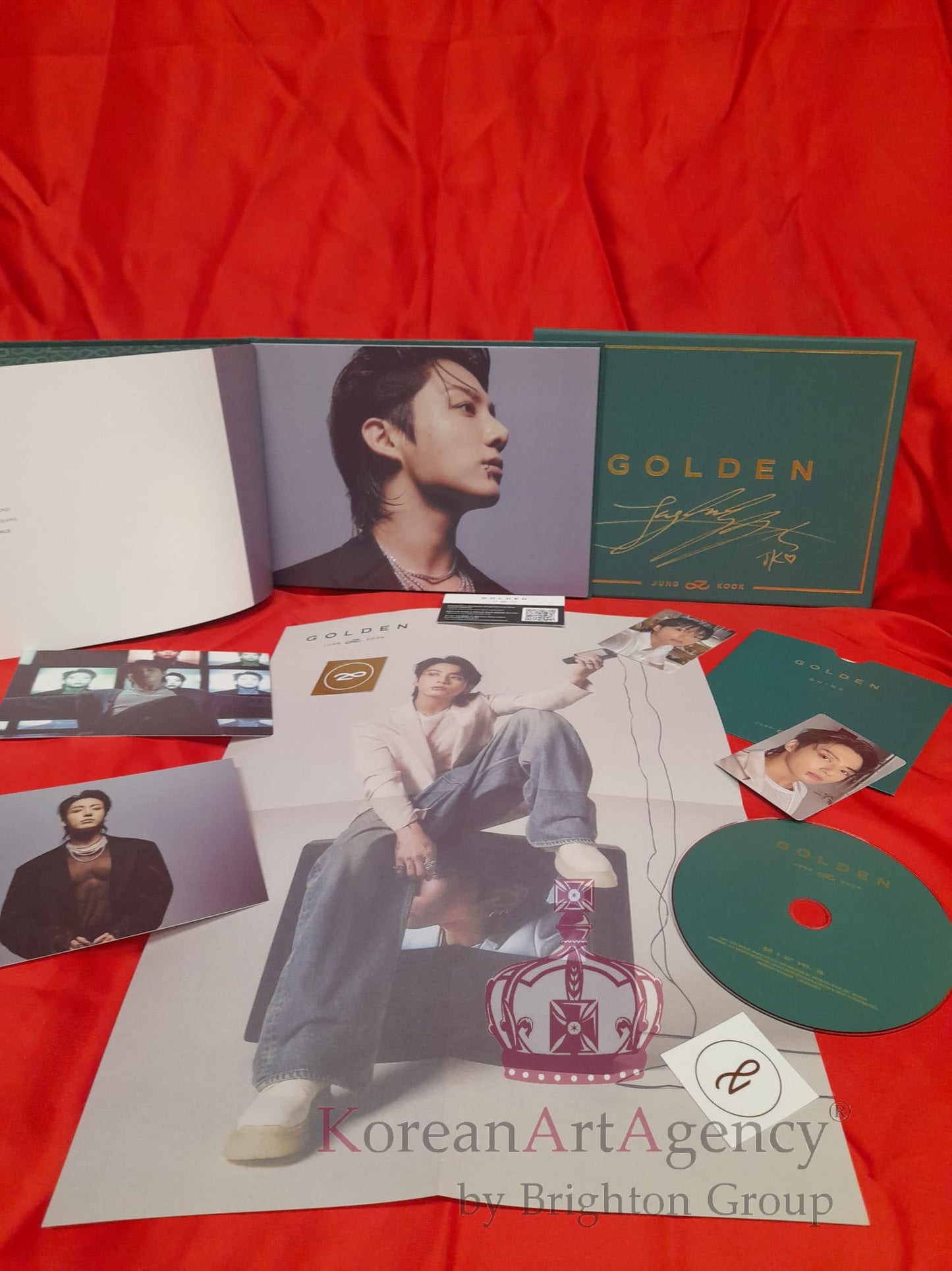 BTS Jungkook Golden Album (Shine Version) Autographed