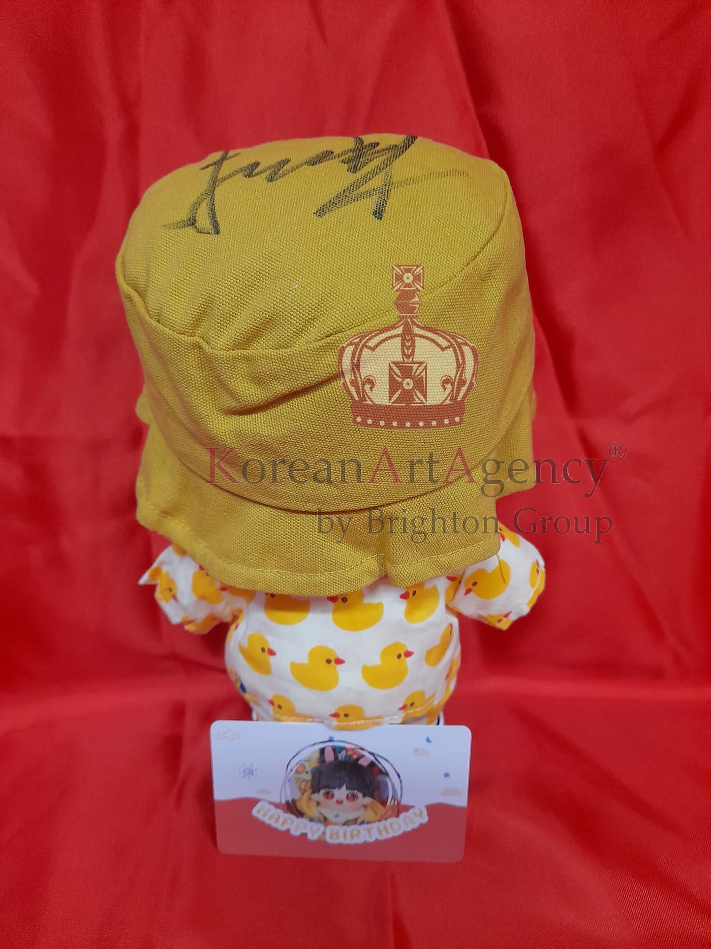 Xiao Zhan Hand-signed Autographed Plush Doll Stuffed Toy