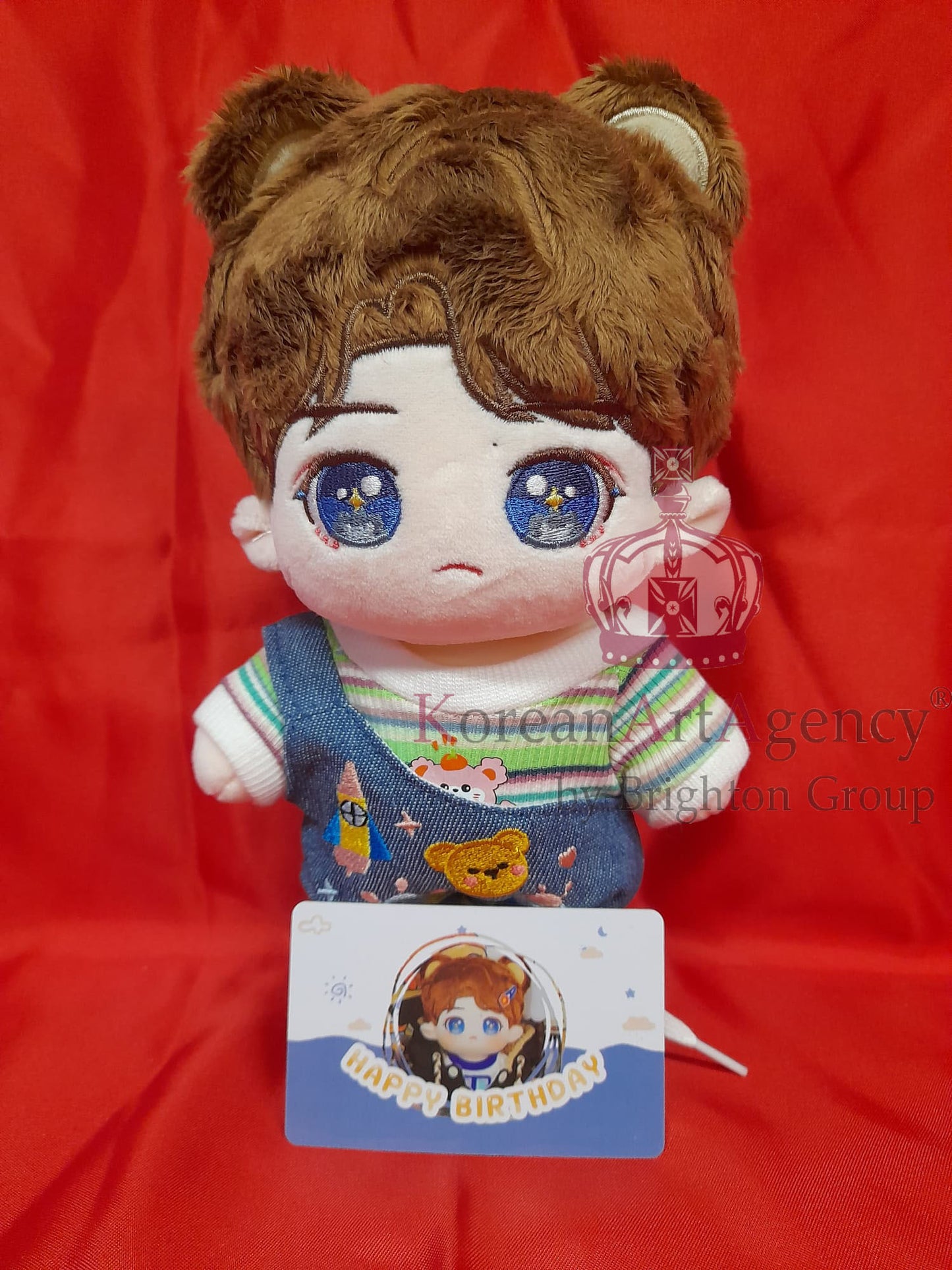 Xiao Zhan Hand-signed Autographed Plush Doll Stuffed Toy