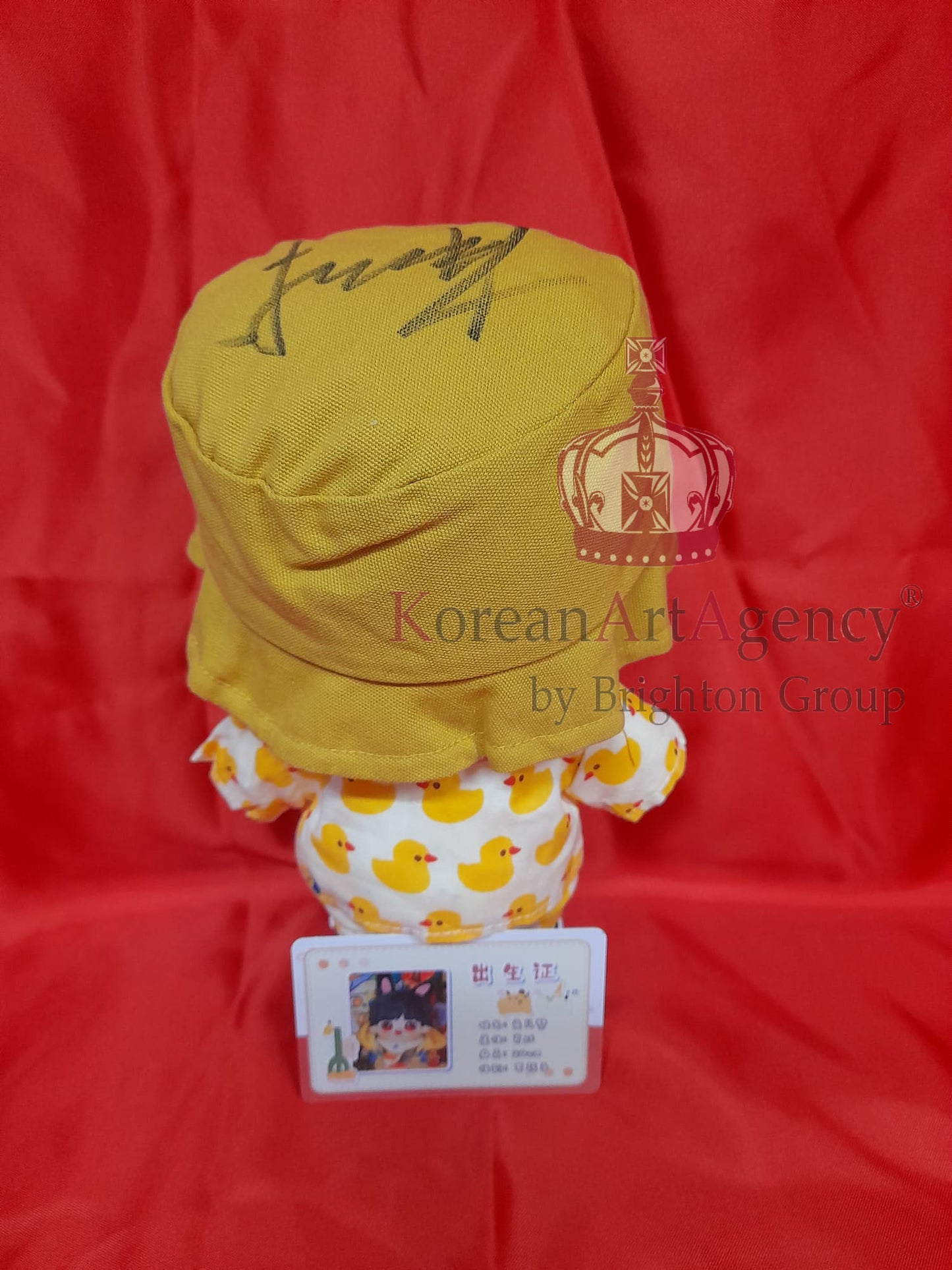 Xiao Zhan Hand-signed Autographed Plush Doll Stuffed Toy