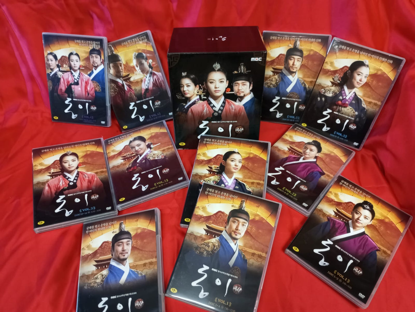 Dong Yi  DVD 11-Disc English Subtitled First Press Limited Edition Han Hyo Joo Ji Jin Hee