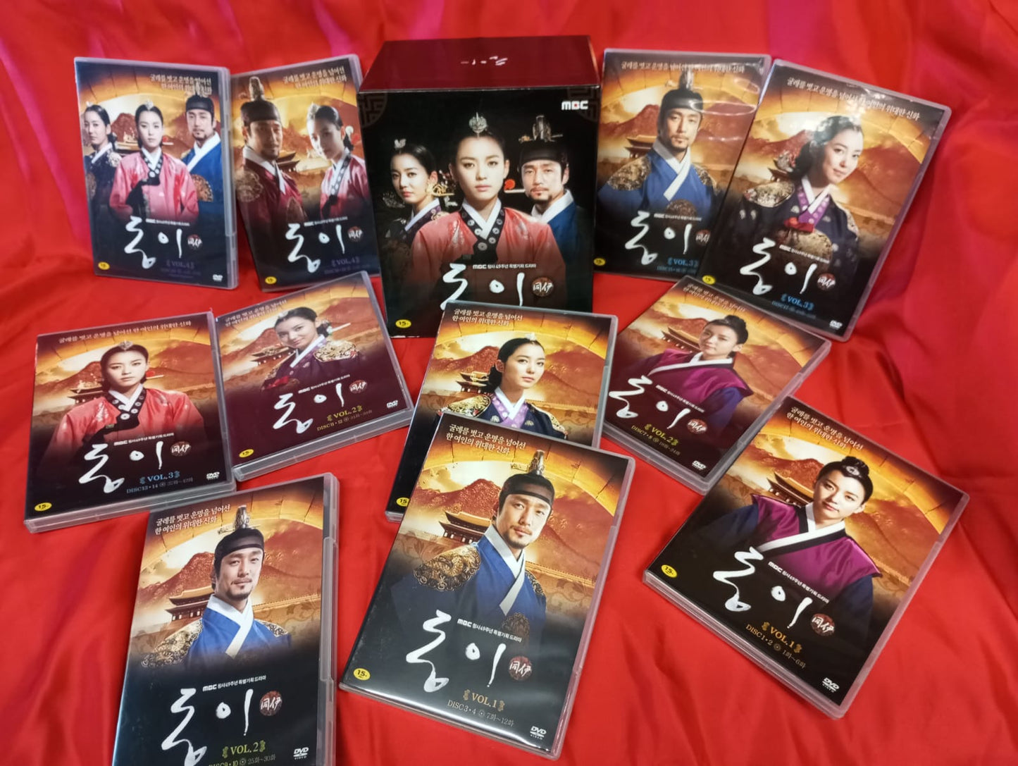 Dong Yi  DVD 11-Disc English Subtitled First Press Limited Edition Han Hyo Joo Ji Jin Hee