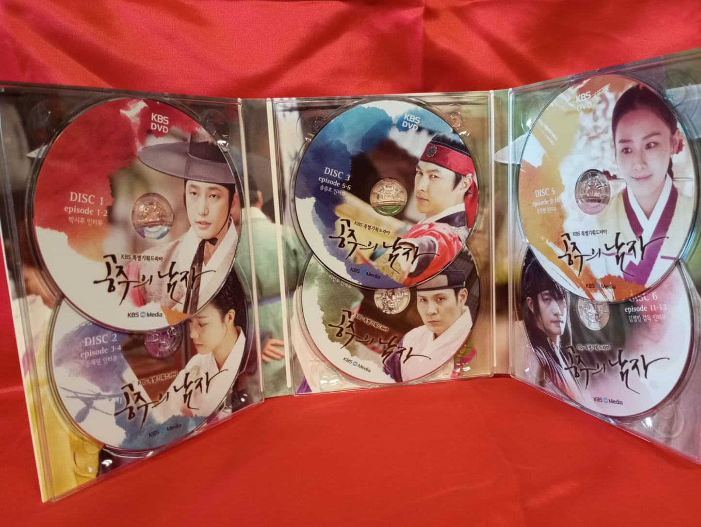 The Princess' Man 13-Disc First Press Limited Edition Park Si Hoo Moon Chae Won  Lee Soon Jae