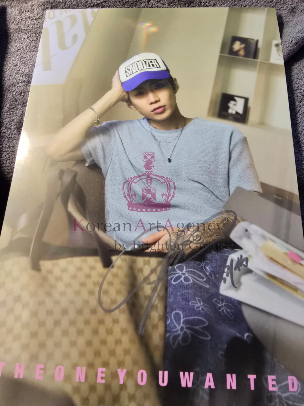 Jay Park The One You Wanted Album Jay Bum Version Autographed