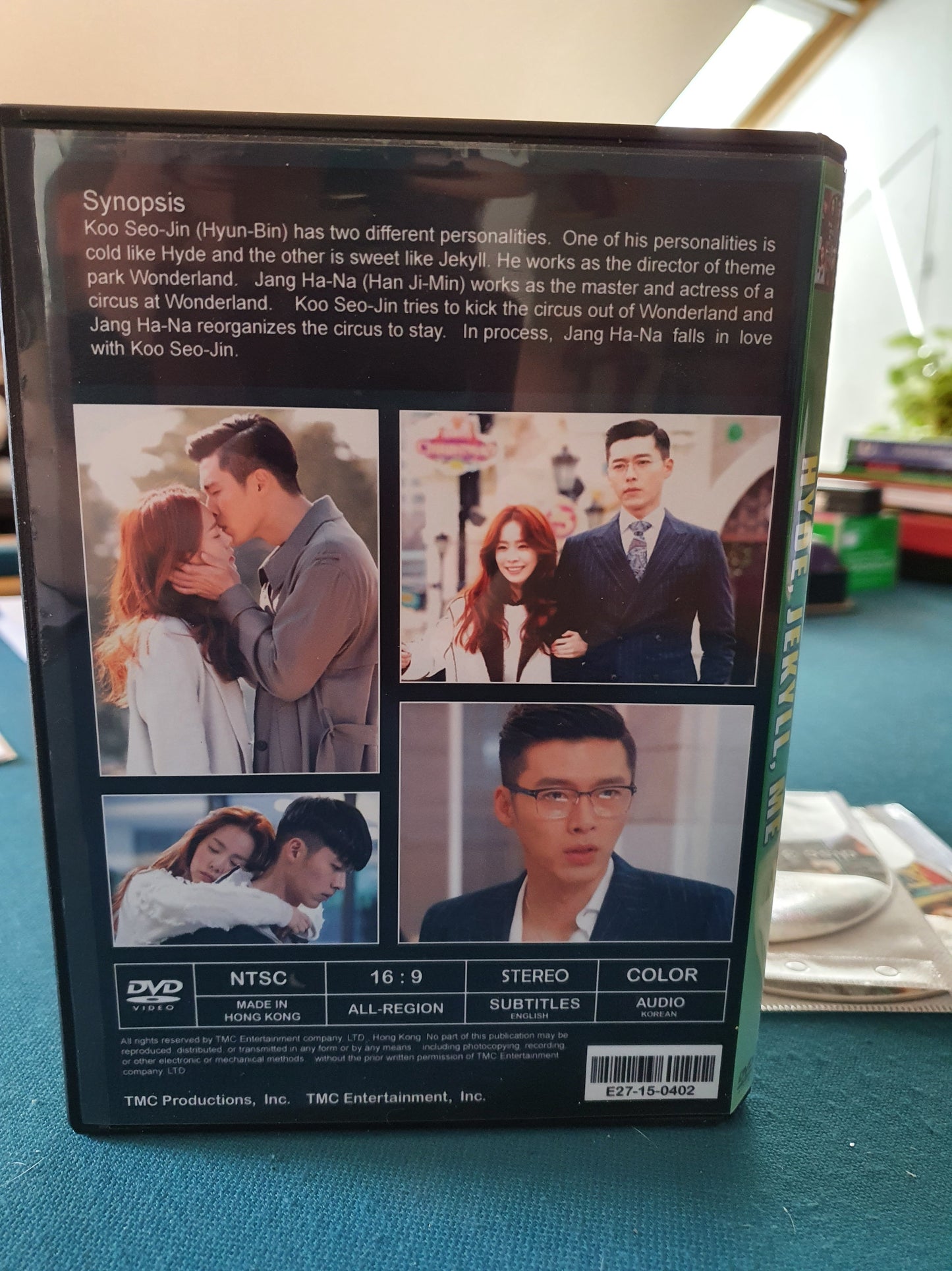 Hyde Jekyll, Me Korean Series DVD English Subtitle Hyun Bin Han Ji Min