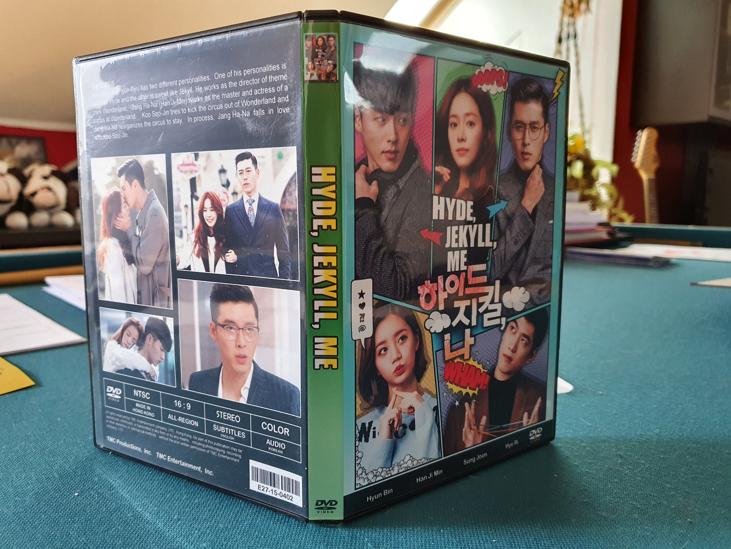 Hyde Jekyll, Me Korean Series DVD English Subtitle Hyun Bin Han Ji Min