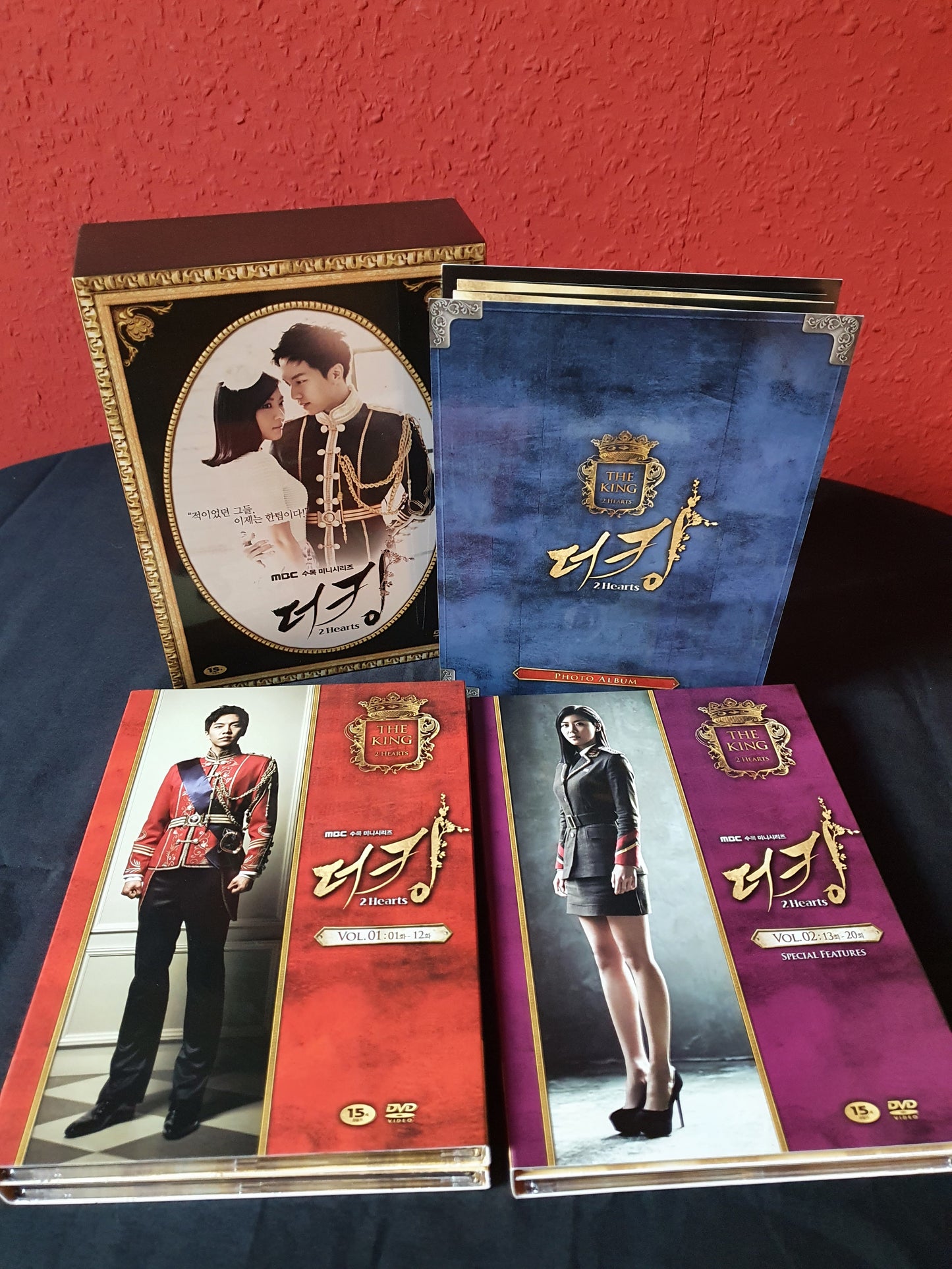 The King 2 Hearts Box Set Korean Series DVD 9Disc Ha Ji Won Lee Seung Gi