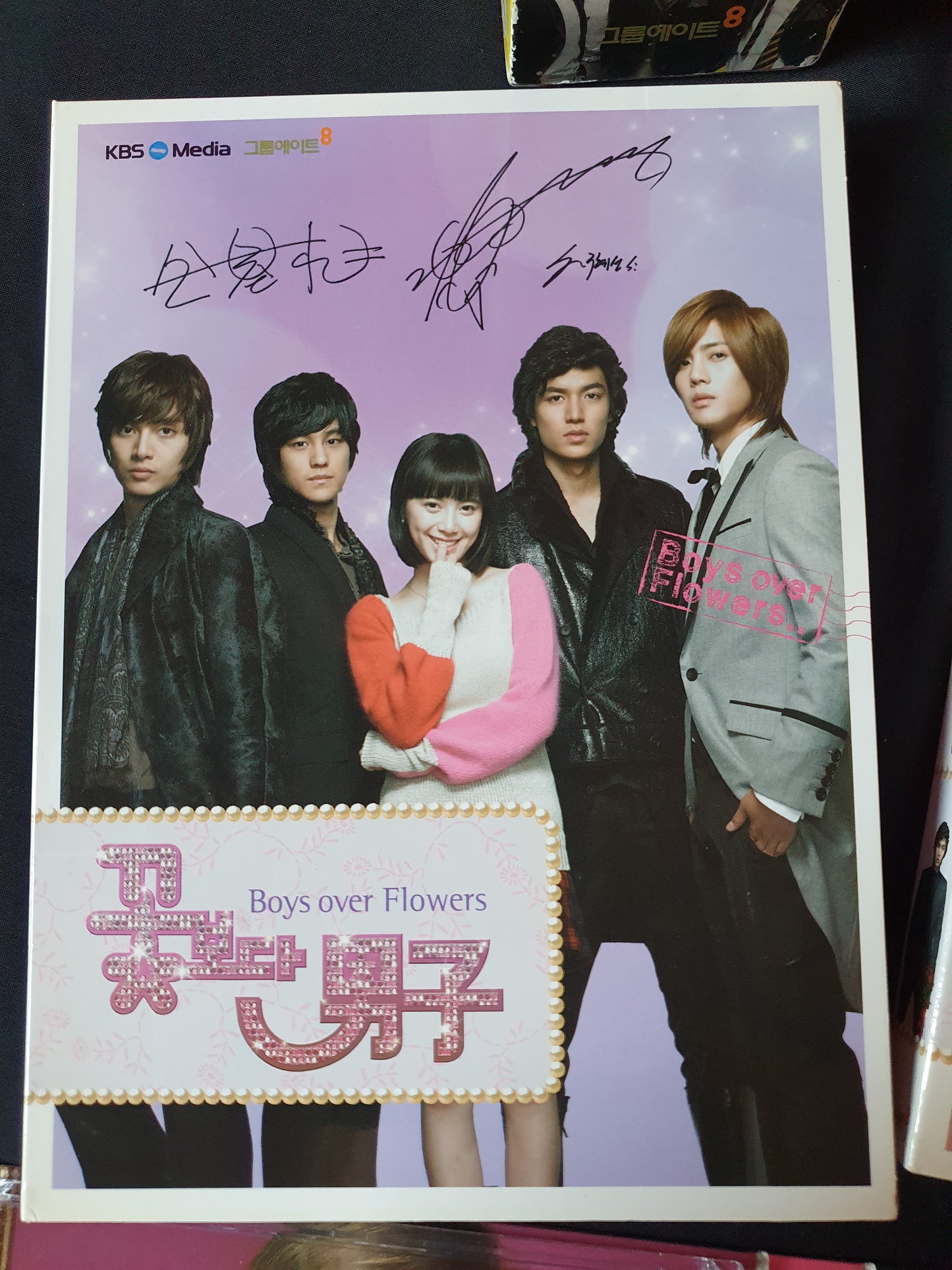 Boys Over Flowers Korean Series DVD Box Set + Photo Diary Autographed Lee Min Ho Ku Hye Seon