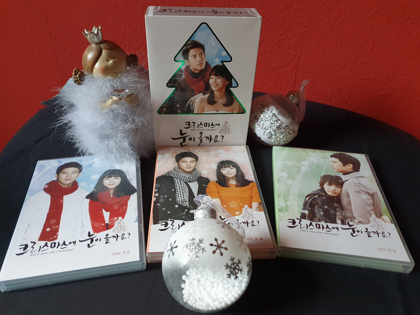 Will it Snow for Christmas Korean Series DVD 6Disc Han Ye Seul Go Soo