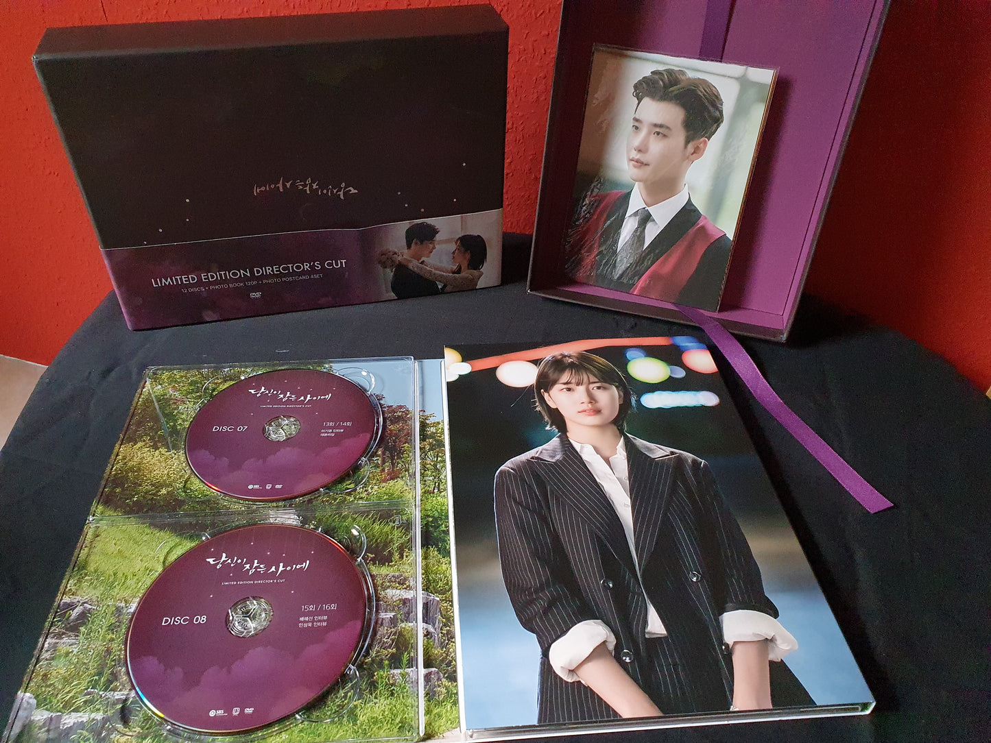 While You Were Sleeping Limited Edition Director's Cut Korean Series DVD (12-Disc)  (SBS TV Drama) Lee Jong Suk Bae Suzy