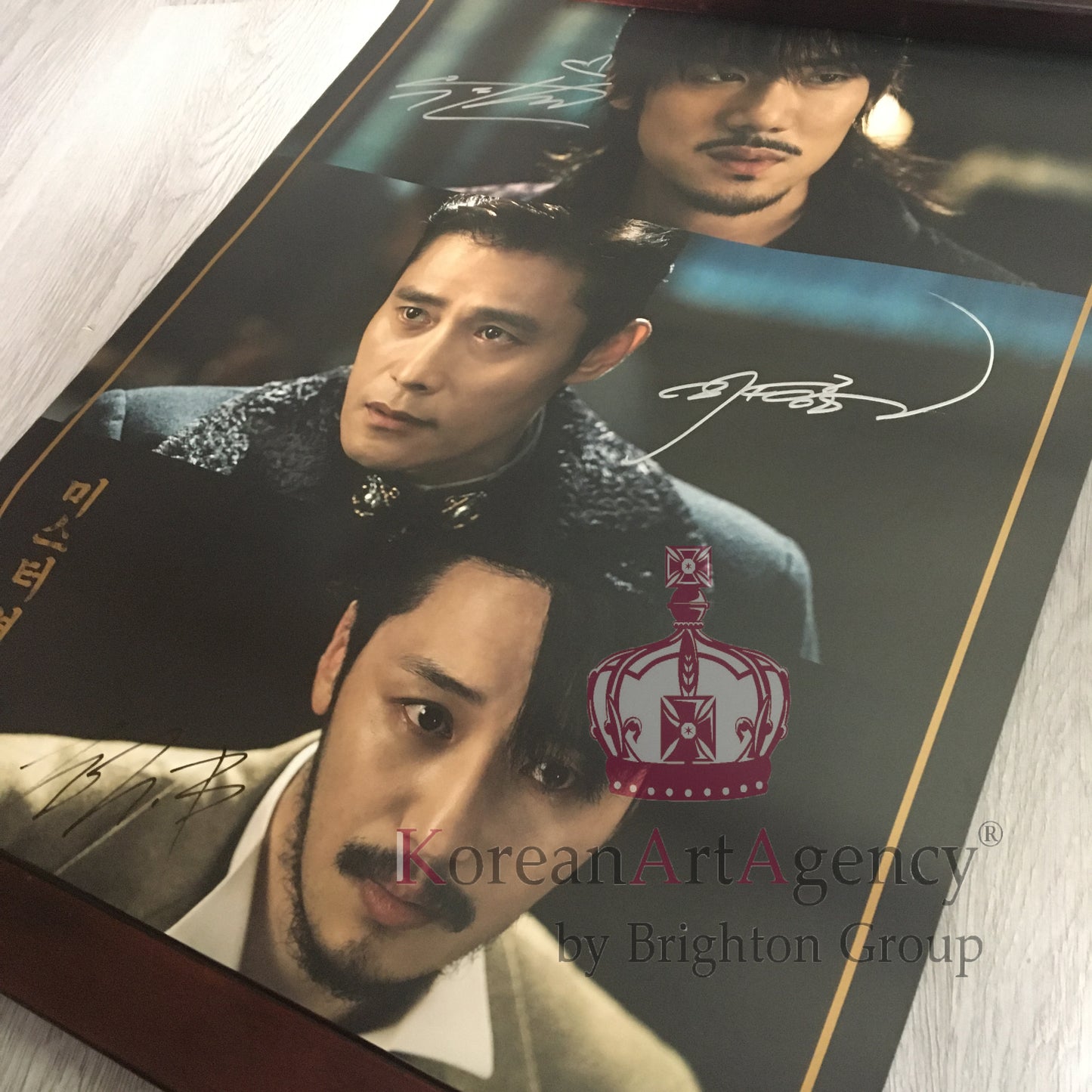 Mr. Sunshine Official 90x50cm Poster with Autographed by Lee Byung Hun Yoo Yeon Seok Byun Yo Han