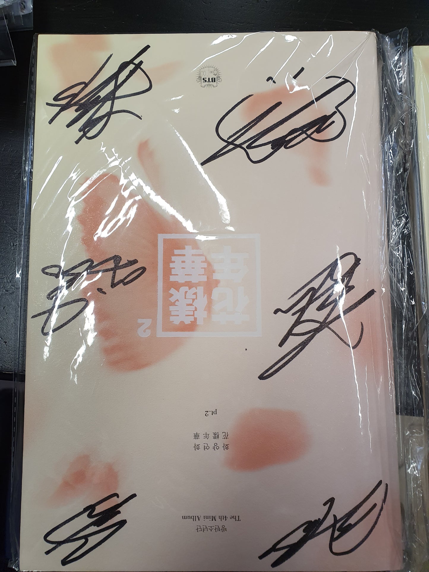 BTS BE Album Autographed Jimin, Jin, V, Jhope, Jungkook, RM, Suga