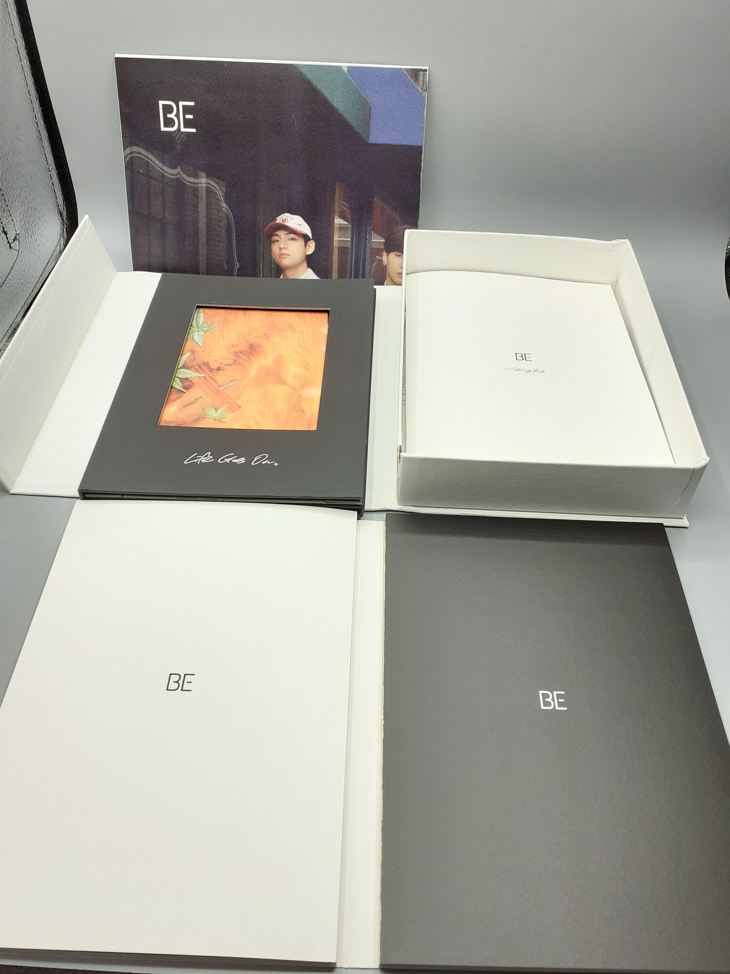 BTS BE Album Autographed Jimin, Jin, V, Jhope, Jungkook, RM, Suga