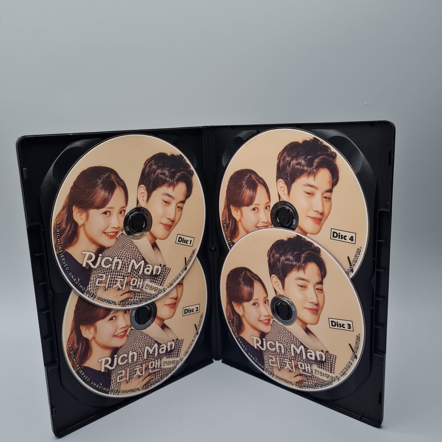 Rich Man Korean Series DVD 4Disc English Sub EXO Suho Ha Yeon Soo