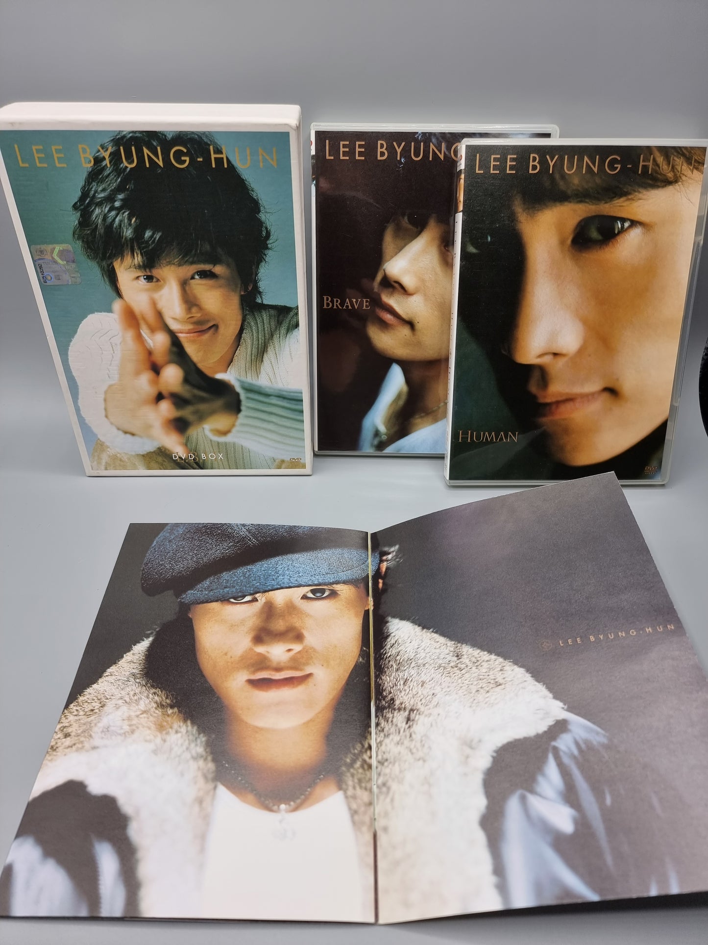 Lee Byung Hun Human and Brave DVD USED Collection Set