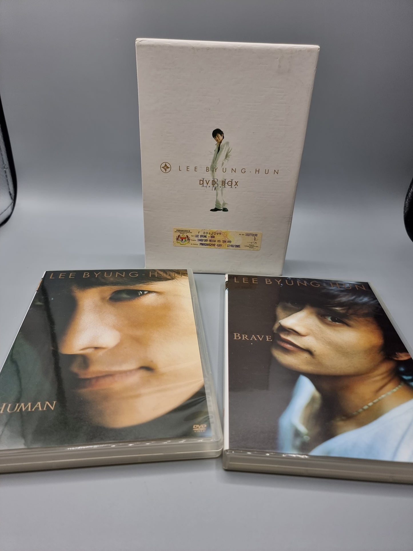 Lee Byung Hun Human and Brave DVD USED Collection Set